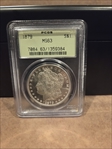 1879 $1 MS63