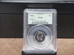 1942 5C Nickel PR66