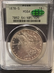 1878-S $1 MS64