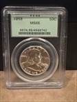 1958 50C MS65