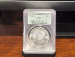 1878-S $1 MS63