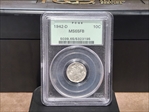 1942-D 10C MS65FB