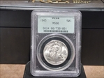 1945 50C MS66
