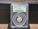 1945-D 10C MS66