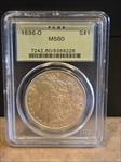 1896-O $1 MS60
