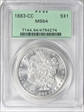 1883-CC $1 MS64