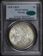 1878 7/8TF $1 Strong MS64