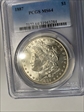 1887 $1 MS64