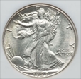 1929-S Half Dollar MS 64