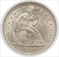 1860-O Dollar MS 62