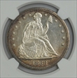 1868 Dollar NGC MS 61
