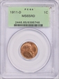 1911-D 1C MS65RD