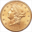 1906-D $20 MS64+