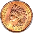 1909 1C Indian MS64RD