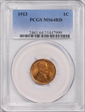 1913 1C MS64RD