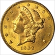 1902 $20 MS62
