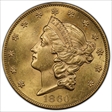 1860 $20 MS62