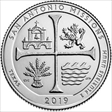2019-W 25C San Antonio Missions NP First Week of Discovery MS66