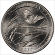 2020-W 25C Tallgrass Prairie NP V75 PCGS First Discovery MS63