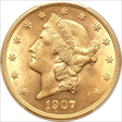 1907-D $20 MS64+