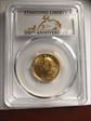 2016-W 25C 100th Anniversary Gold 100th Anniversary Label First Strike SP69