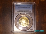 2001-S SAC$1 PR69DCAM