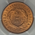 1867 2C MS66RB