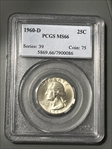 1960-D 25C MS66