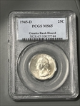 1945-D 25C MS65
