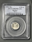 1992-Mo 1/20 oz Libertad Ag PR69DCAM