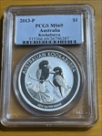 2013-P $1 Kookaburra Ag MS69