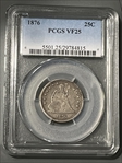 1876 25C VF25