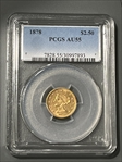 1878 $2.50 AU55