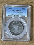 1946-S 50C Booker T. Washington MS65