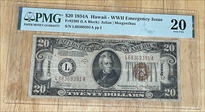 1934-A $20 $20 Hawaii banknote  VF20