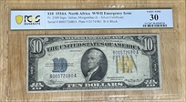 1934-A $10 $10 North Africa banknote VF30