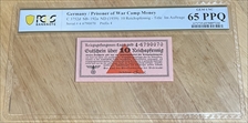 1939 10 reichspfennig  POW MS65PPQ