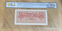 1942 50 reichspfennig Third reich MS63PPQ