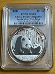 2011 10 Yn Panda Silver PAN-543A MS69