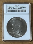 1976-D  $1 Var 2 MS64