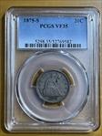 1875-S 20C VF35