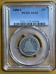 1888-S 25C AG3