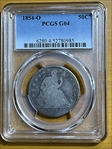 1854-O 50C G4