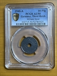 1940-A 10 Pfg Military Issue AU50