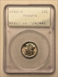1940-S 10C MS66FB