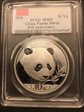 2018 10 Yn Panda Silver First Strike - 35th Anniversary MS69