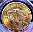 1907 $20 Saint-Gaudens MS63