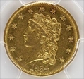 1834 $2.50 Classic AU53