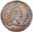1795 $1 BB-51, Off-Center Bust XF40