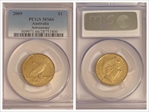 2009 $1 Astronomy MS66